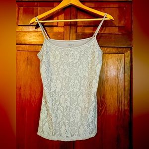 Ann Taylor Loft two toned cami